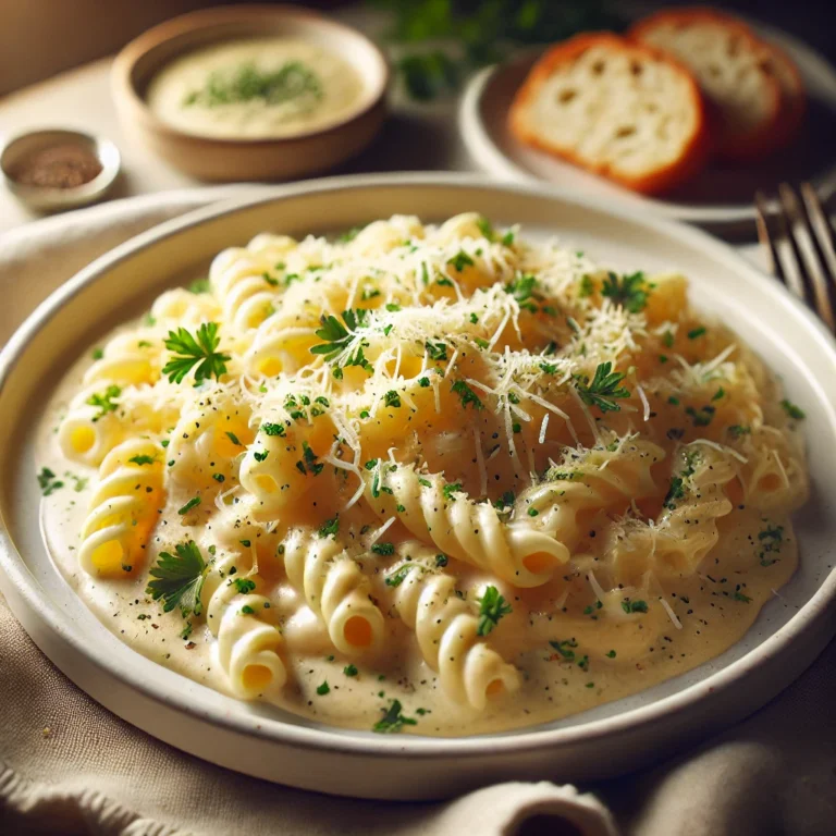 Deliciously Creamy Garlic Parmesan Pasta – Easy Recipe for a Savory Dish